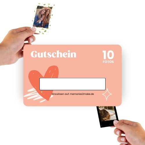 Fotodruck Gutschein 20 Fotos