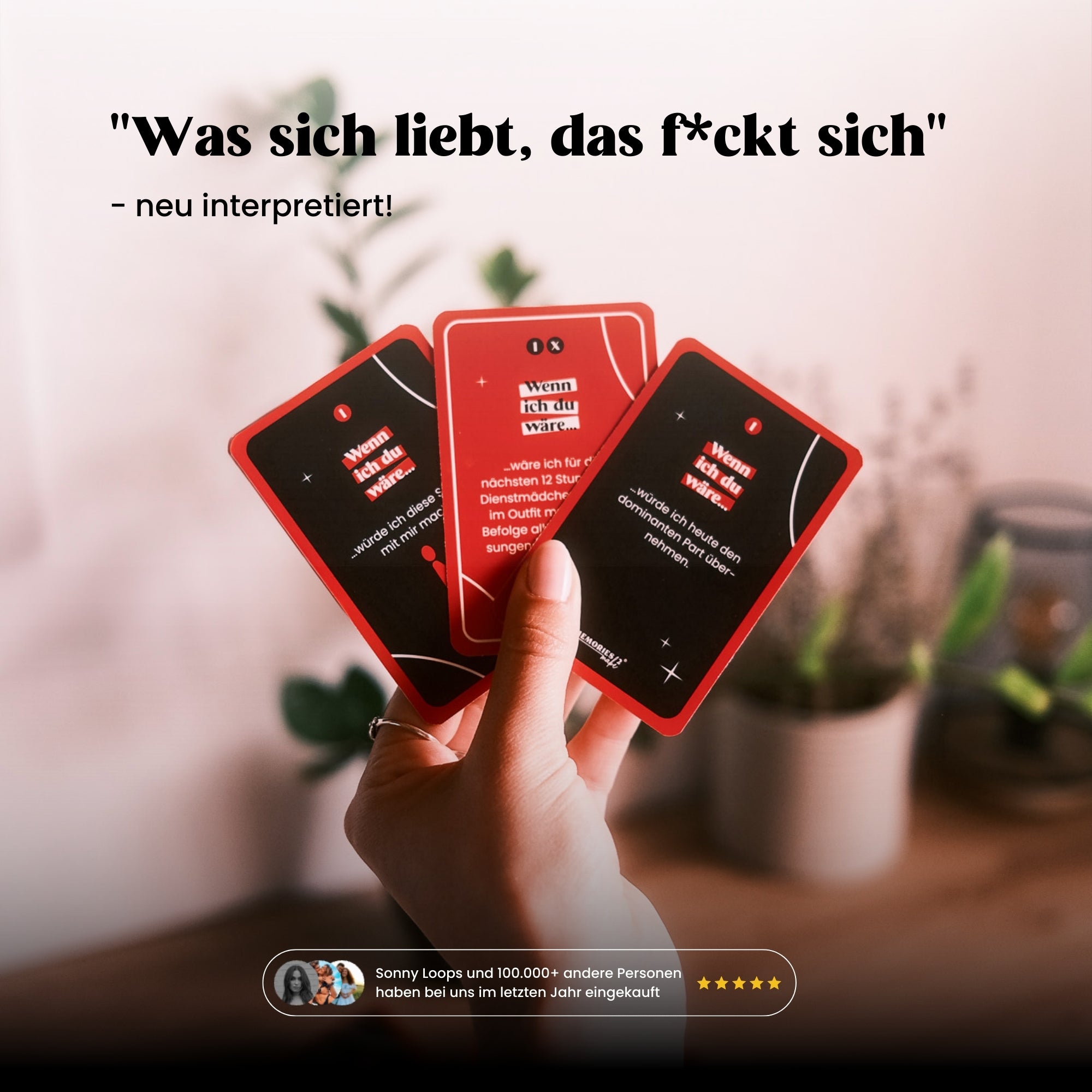 "Wenn ich du wäre" Dirty Edition - Spiel für Paare