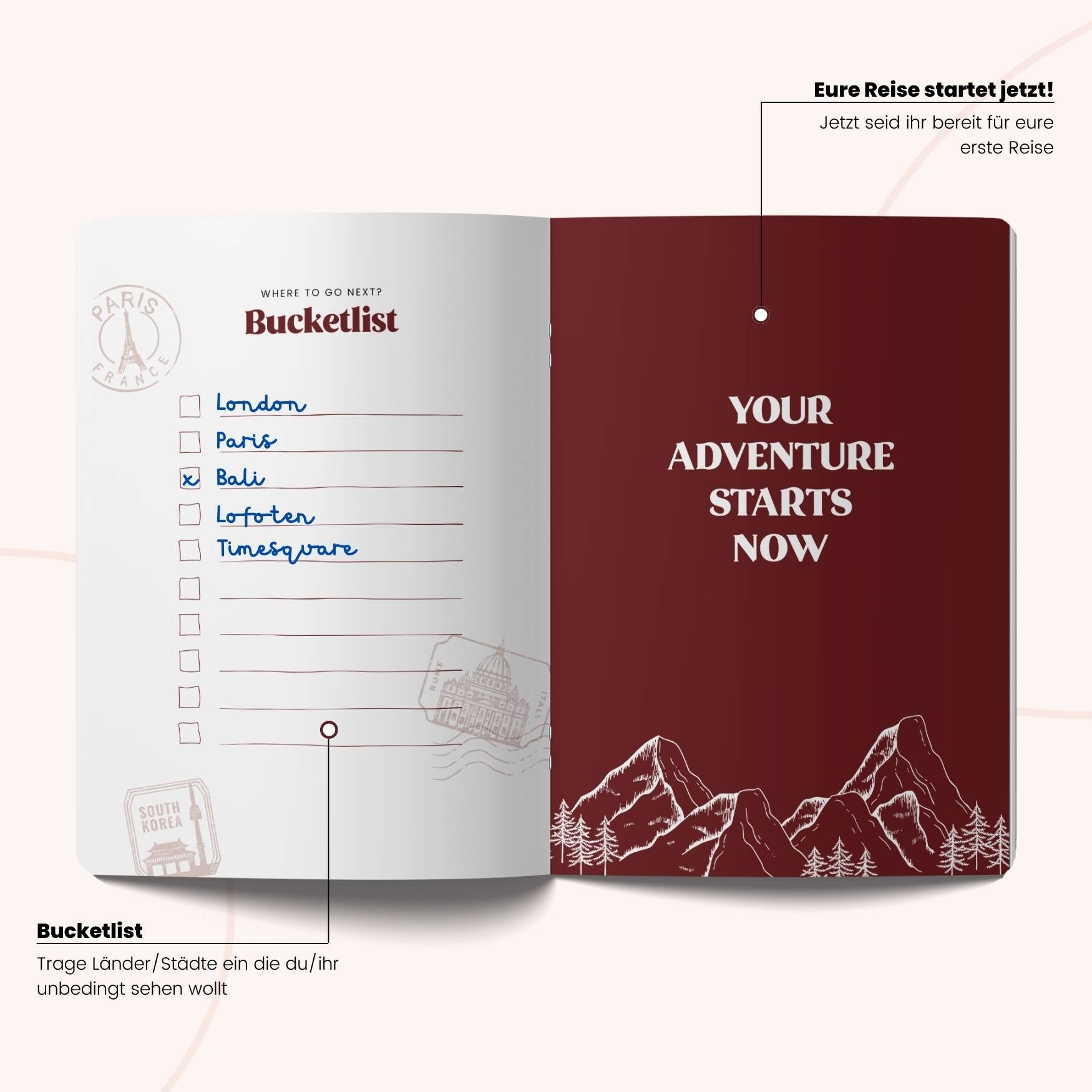 Travelpass - Reisetagebuch