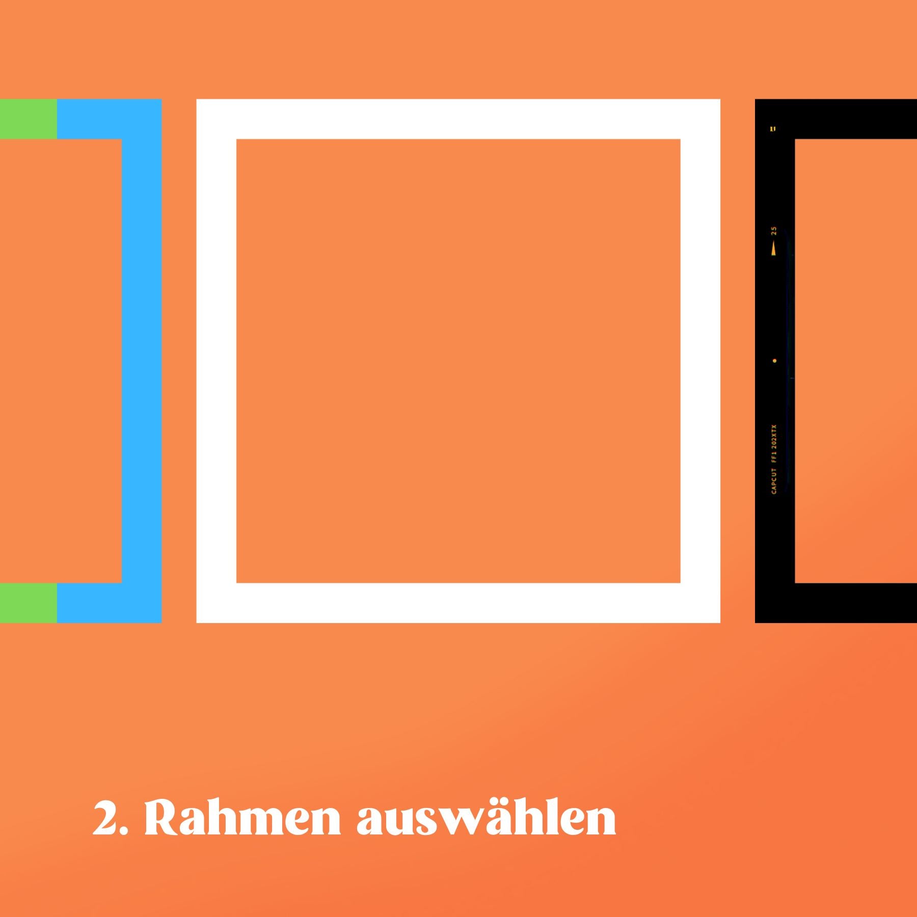 Vintage square - Fotodruck (9x9cm)