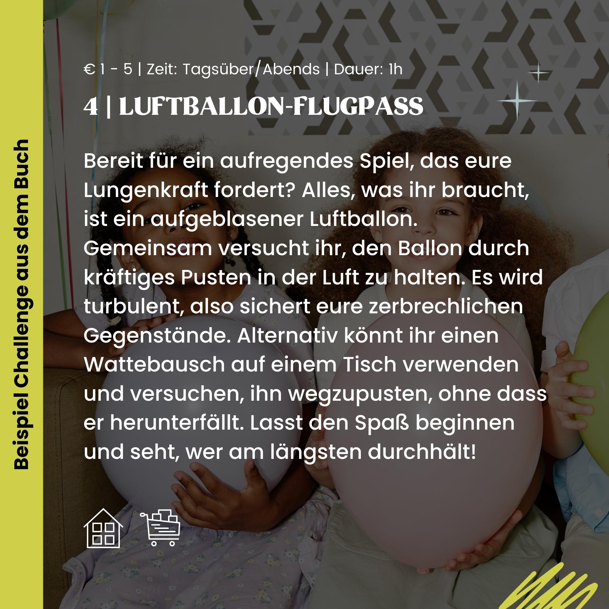 Challengebuch für Kinder