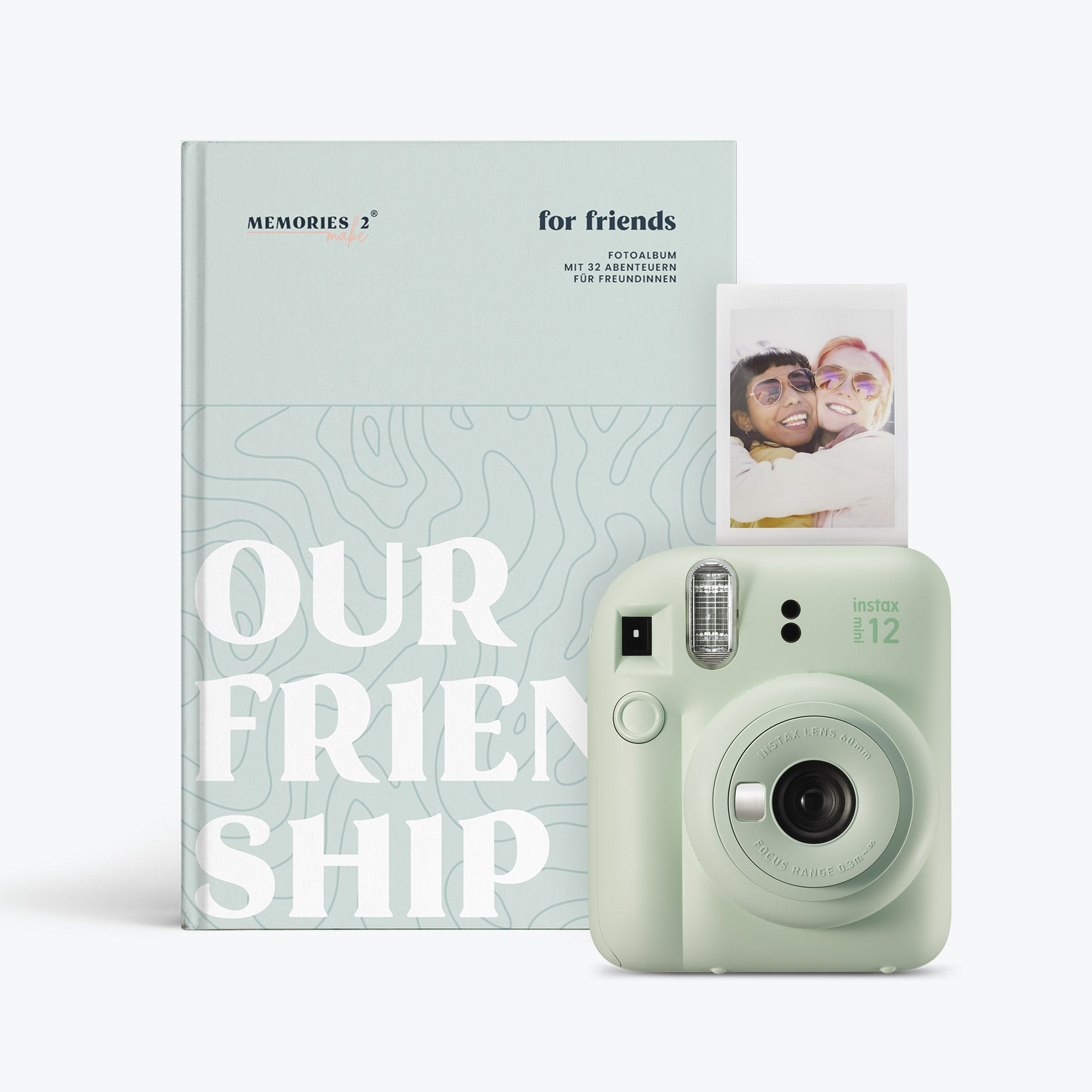 Challengebuch für Freundinnen + Instax MINI 12