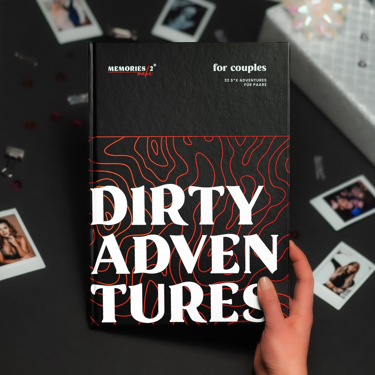 Dirty Adventures Challengebuch fürs Bett